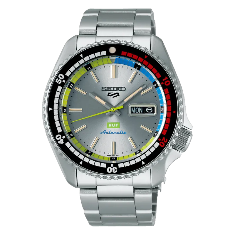 Seiko 5 Sports HUF Grey Dial 42.5MM Automatic Limited Edition SRPL33K1J