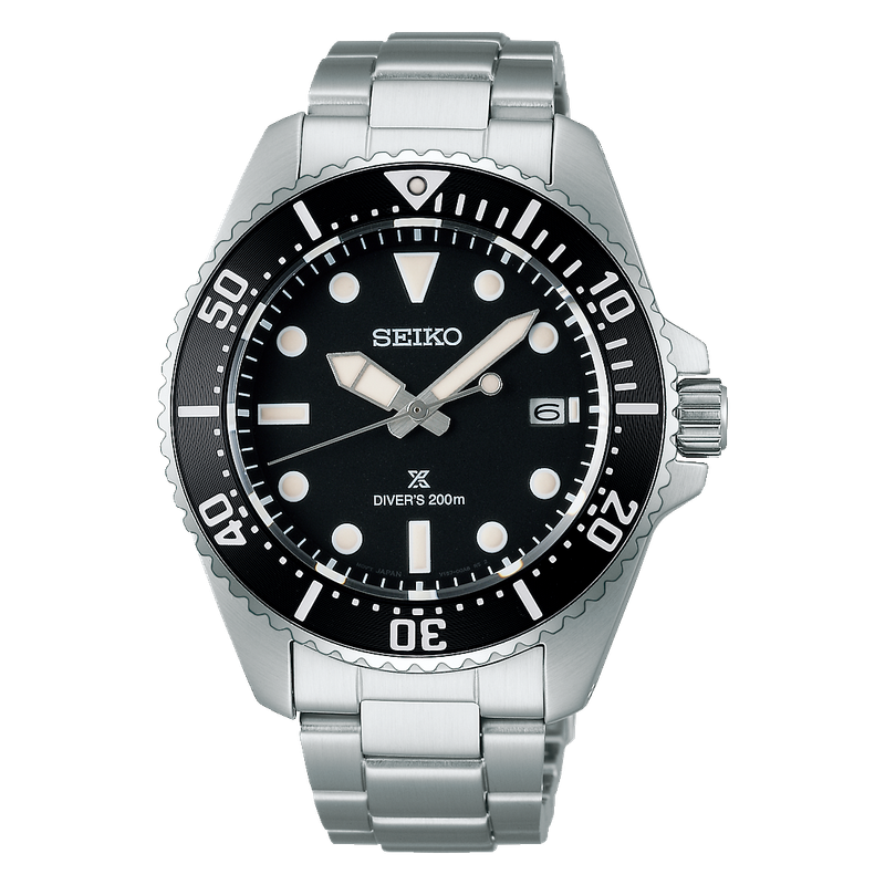Prospex Black Dial 41MM Diver Solar SNE597