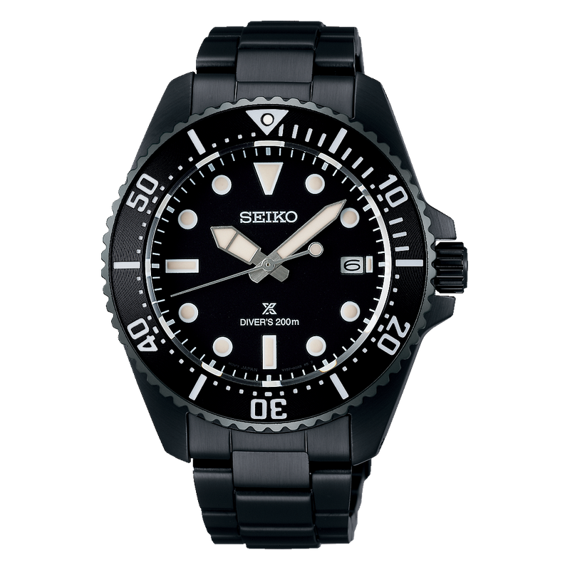 Prospex Black Dial 41MM Diver Solar SNE599