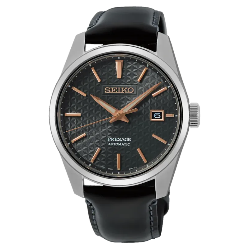 Seiko Presage Grey Dial Sharp Edge Series 39MM Automatic SPB231J1