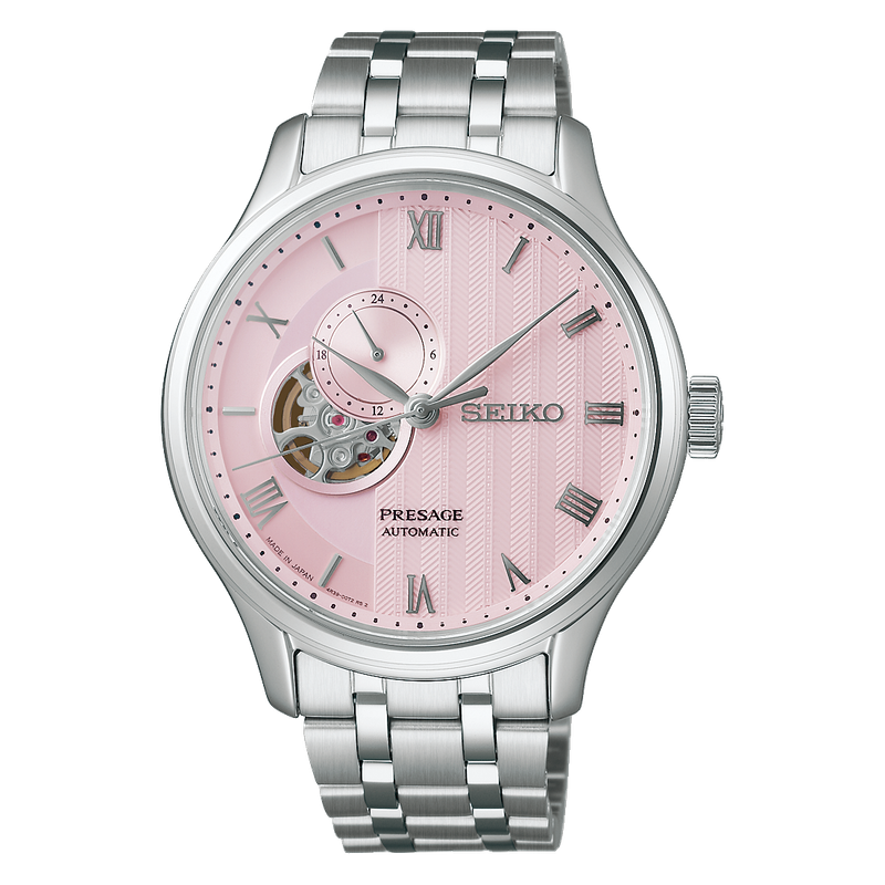 Seiko Presage Pink Dial 42MM Automatic SSA465J1