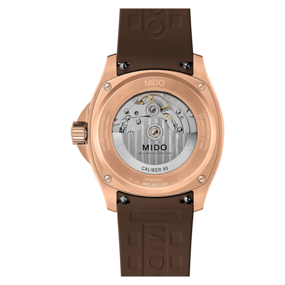 Mido Multifort TV Big Date 39 MM Brown Dial Automatic M049.526.37.291.00