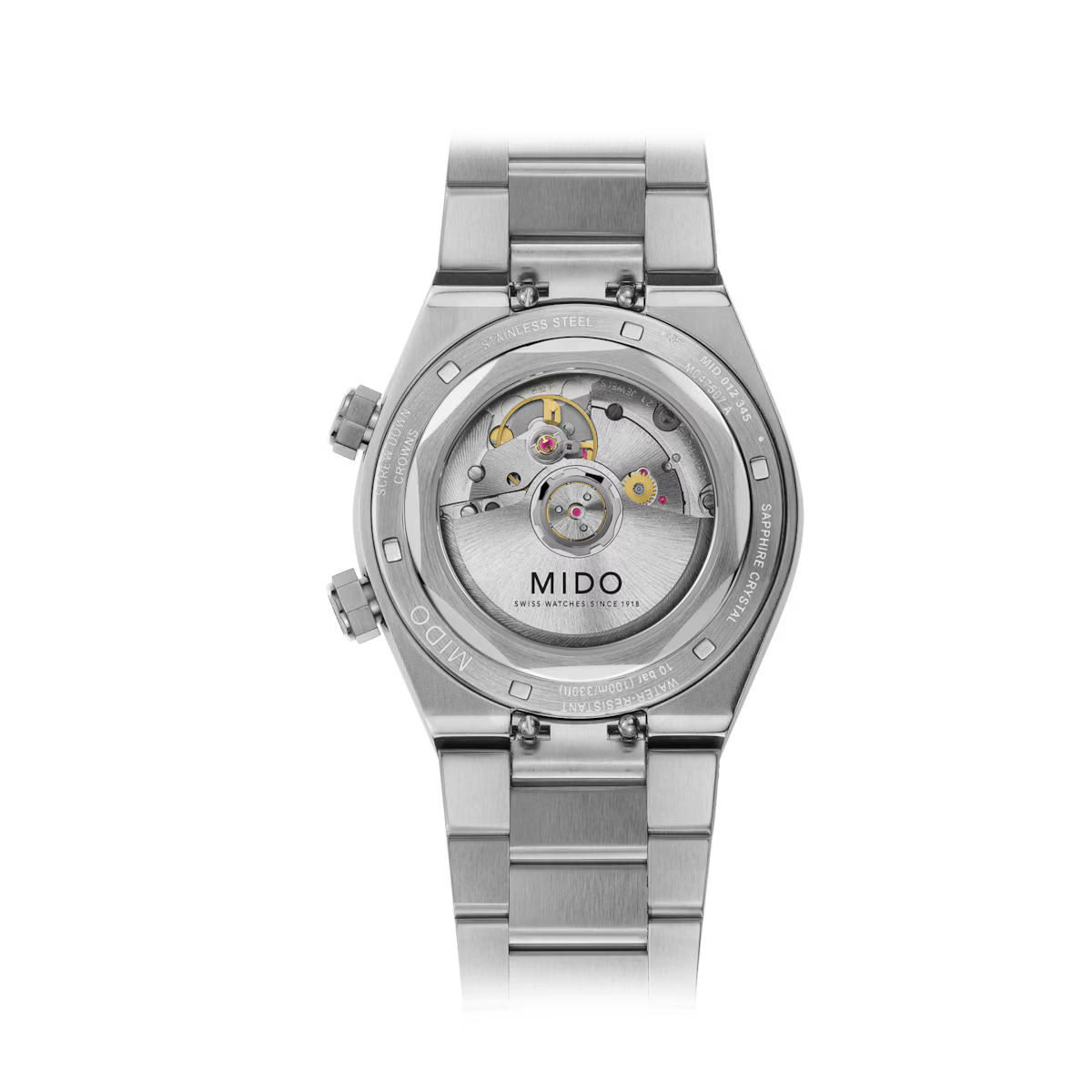 Mido Multifort 8 Two Crowns 40 MM Grey Dial Automatic M047.507.11.081.00