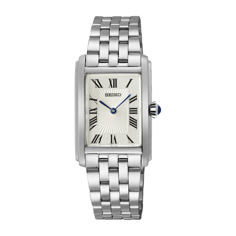 Seiko Silver Dial 22MM Quartz SWR083P1