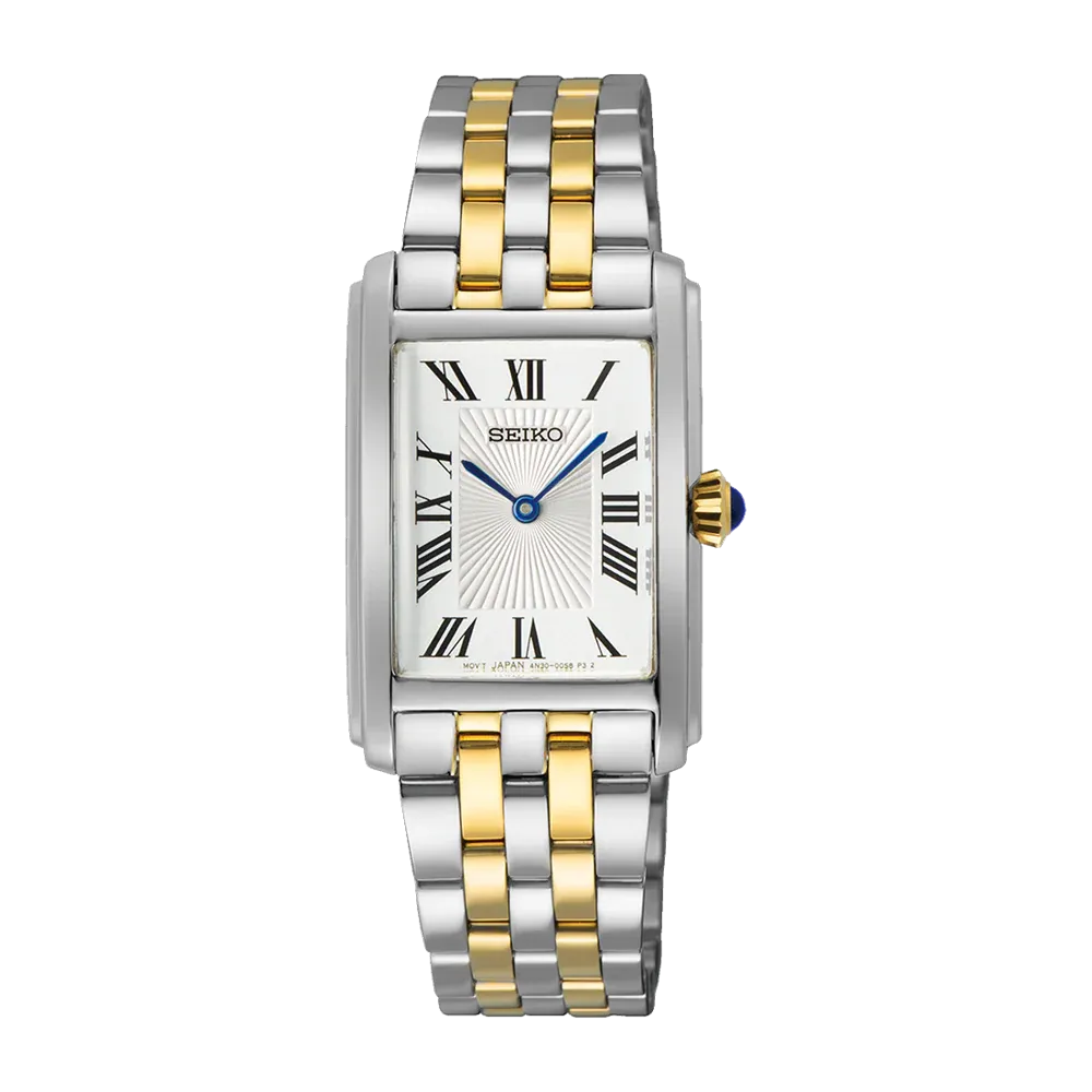 Seiko Silver Dial 22MM Quartz SWR087P1