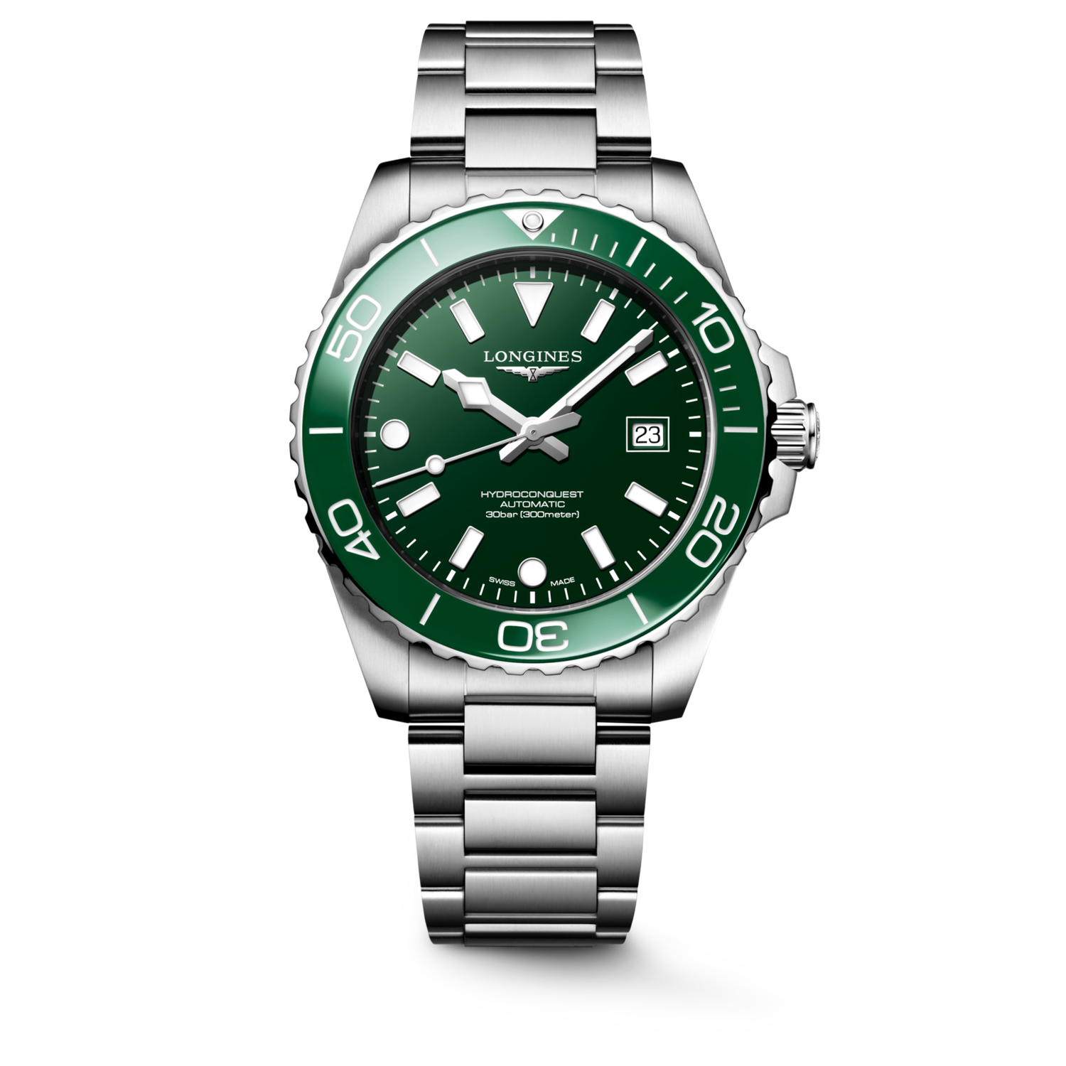 HydroConquest Green Dial 42MM Automatic L37884066