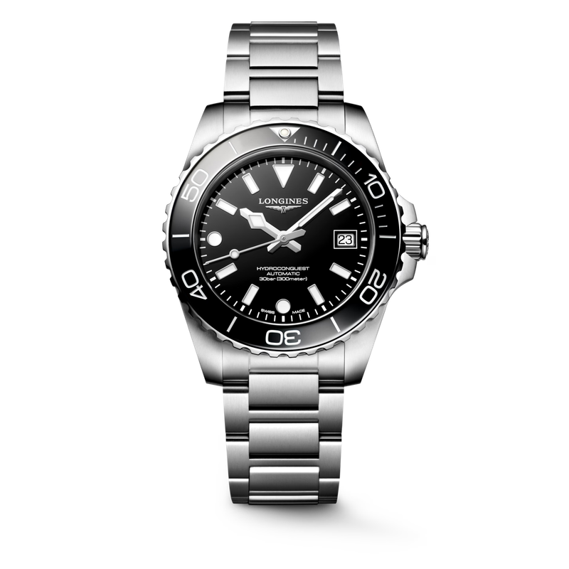 HydroConquest Black Dial 39MM Automatic L37794566