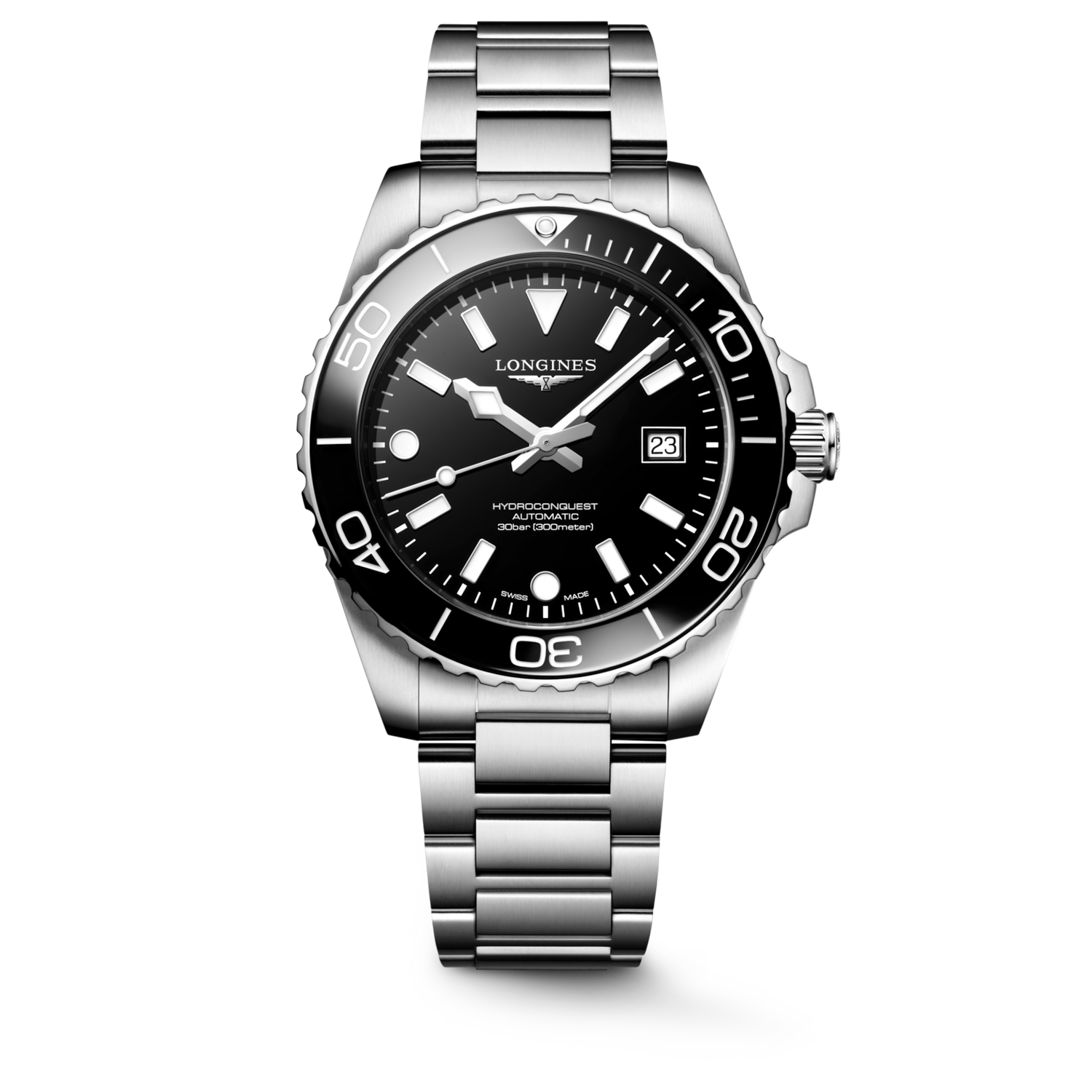 HydroConquest Black Dial 42MM Automatic L37884566