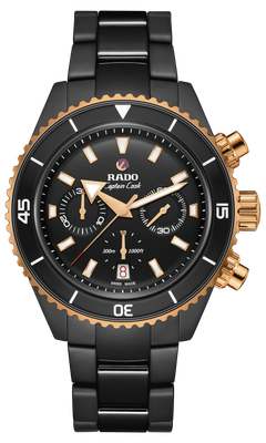 Captain Cook Chronograph Black Dial 43MM Automatic R32190153