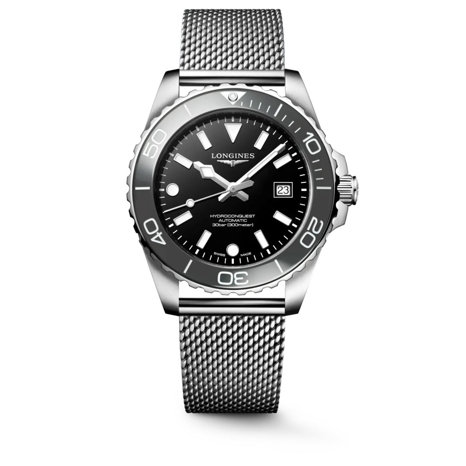 HydroConquest Black Dial Diver 42MM Automatic L37884706