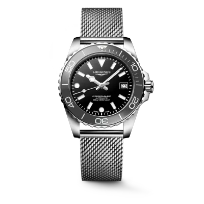 HydroConquest Black Dial Diver 39MM Automatic L37794706