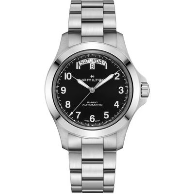 Khaki Field King Day Date Black Dial 40MM Automatic H64475131