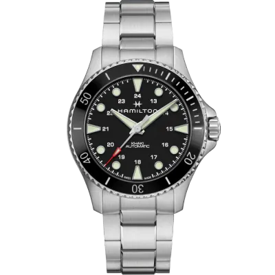 Khaki Navy Scuba Black Dial 43MM Automatic H82515130