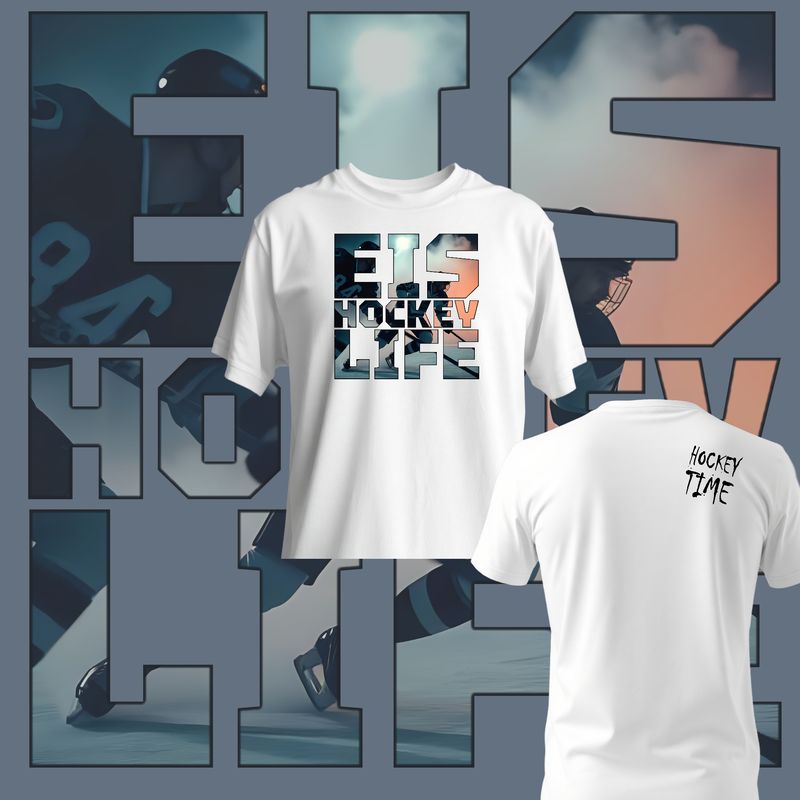 Dudestuff Eishockey Life Shirt