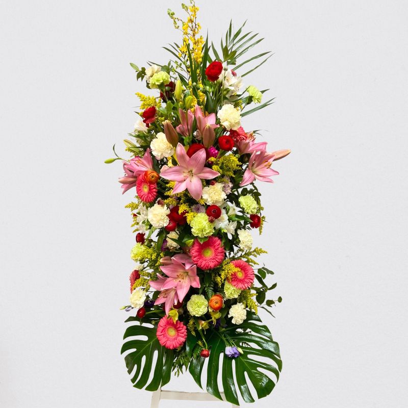 Columna Funeraria - Tonos cálidos