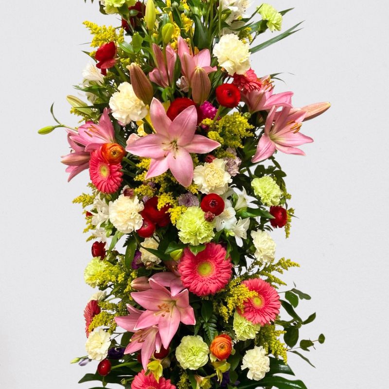 Columna Funeraria - Tonos cálidos