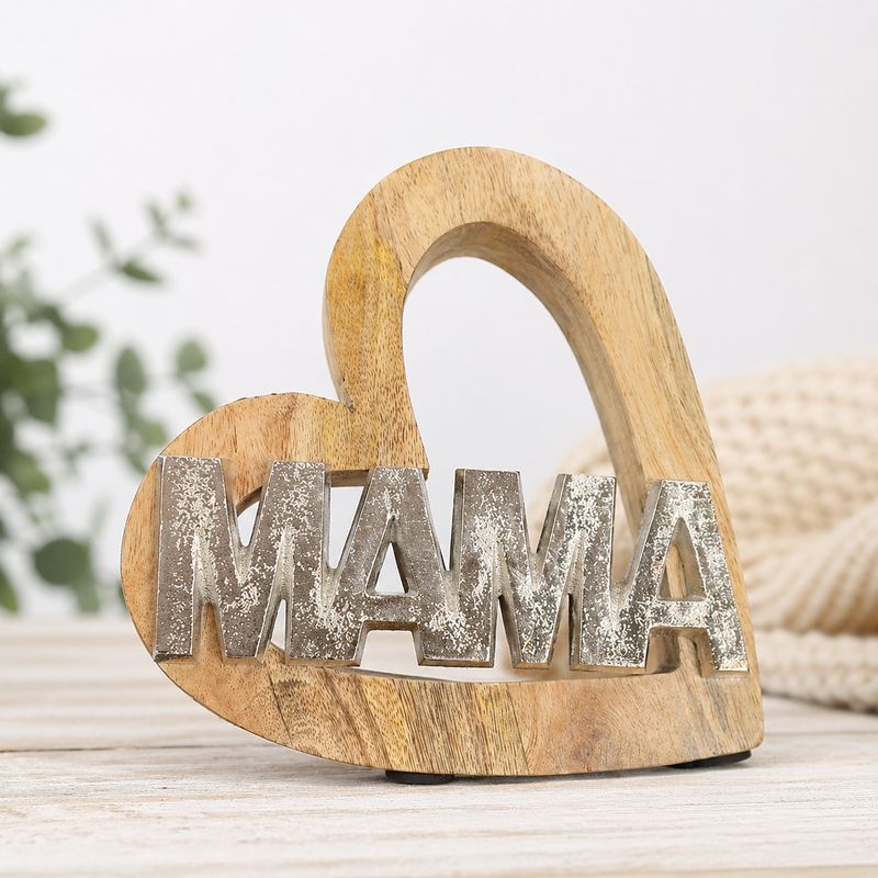 Corazón Decorativo Mamá