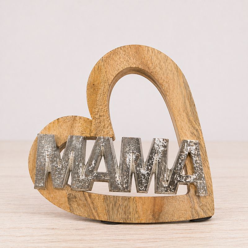 Corazón Decorativo Mamá