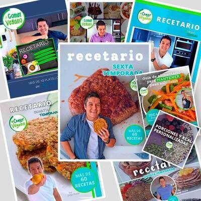 PAQUETE PLUS: 7 recetarios digitales, 1 guía alimentaria para mantener peso saludable y 1 solicitud de porciones y kcal personalizadas. PAQUETE PLUS: 7 recetarios digitales, 1 guía alimentaria para mantener peso saludable y 1 solicitud de porciones y kcal personalizadas.
