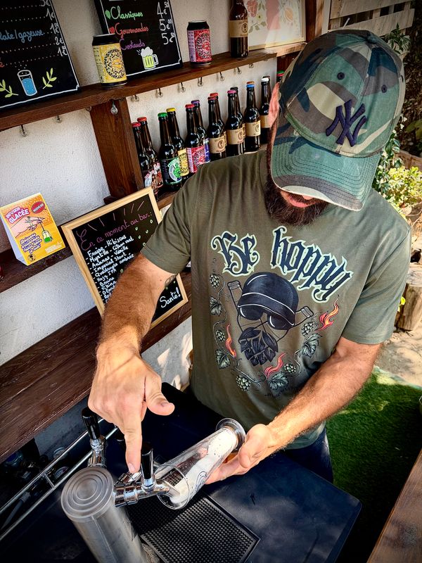 T-shirt Be hoppy