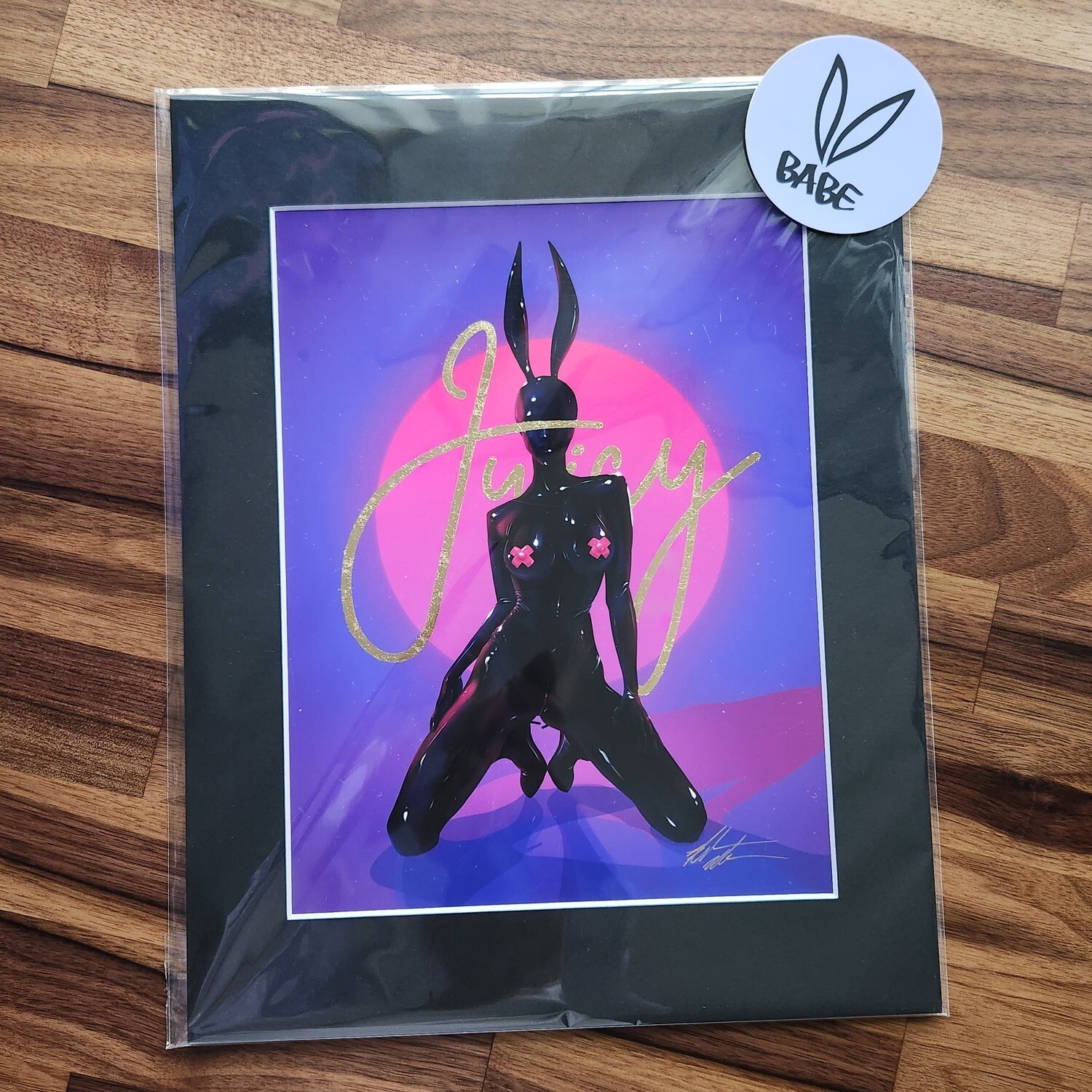 &quot;Juicy&quot; - Limited Edition Gold Leaf Prints