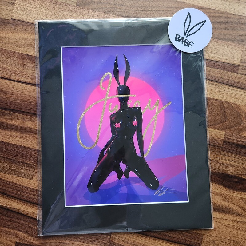&quot;Juicy&quot; - Limited Edition Gold Leaf Prints