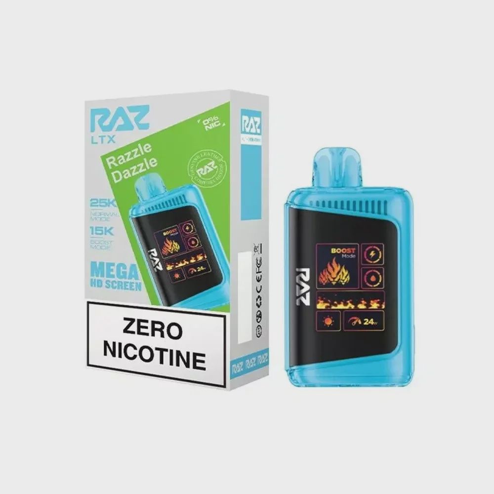 RAZ LTX 25K Zero Nic, flavor: Razzle Dazzle