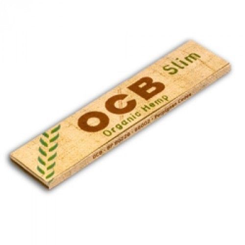 OCB ORGANIC HEMP UNBLEACHED ROLLING PAPERS KINGSIZE SLIM 32 LEAVES (Pack of 24) OCB ORGANIC HEMP UNBLEACHED ROLLING PAPERS KINGSIZE SLIM 32 LEAVES (Pack of 24)