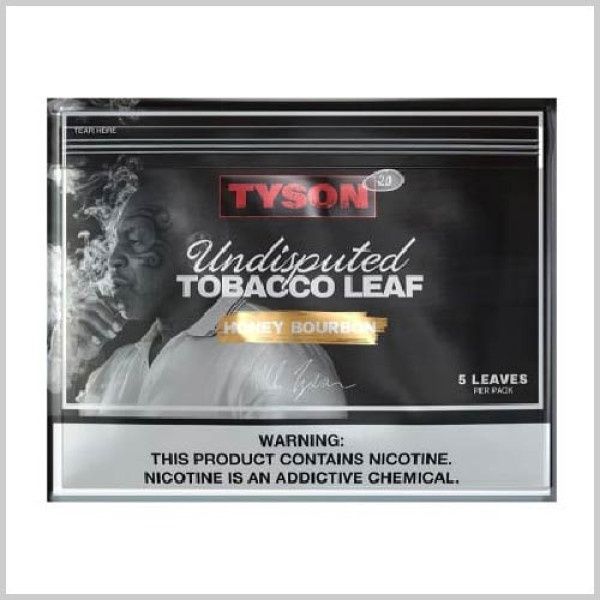 Tyson Undisputed Tobacco Leaf, flavor: Honey Bourbon