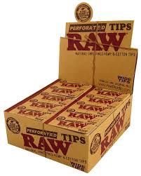 RAW Perforated Wide Tips 50/Box