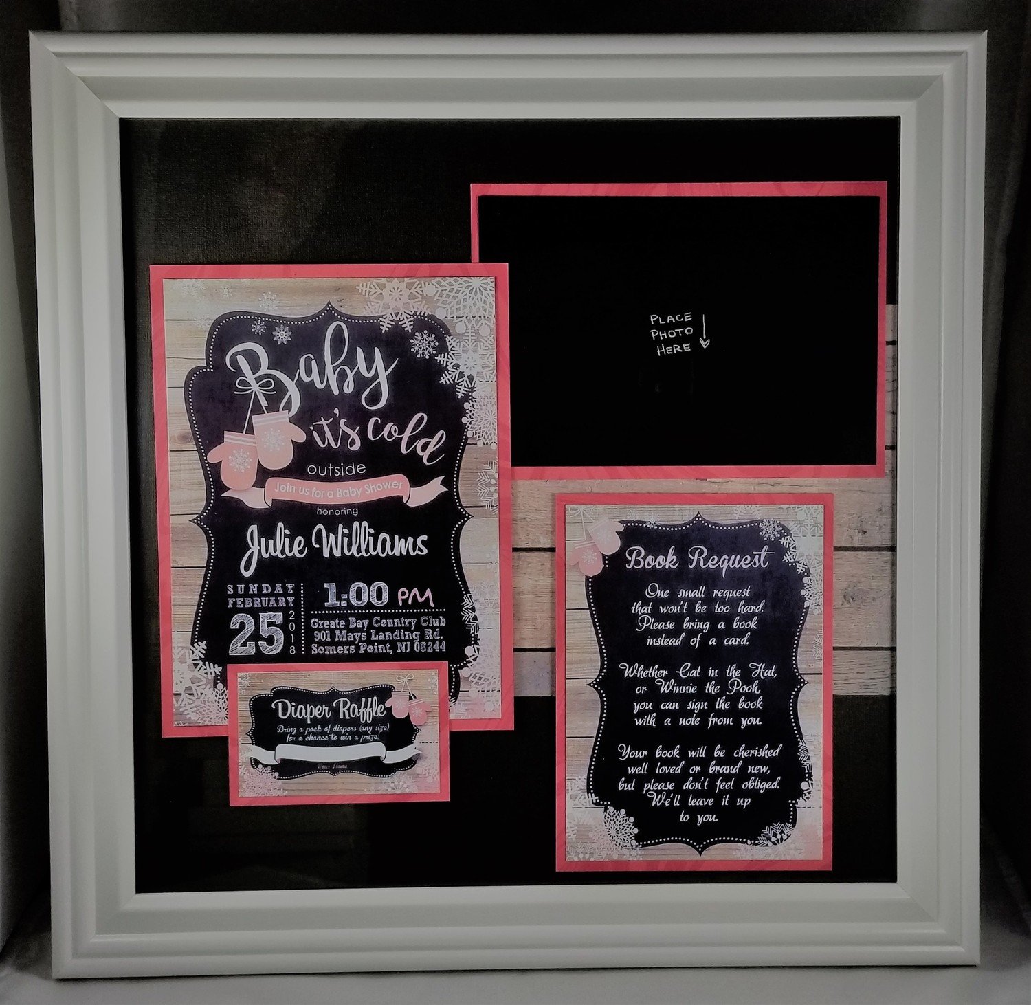 Commissioned: Archival Shadow Box