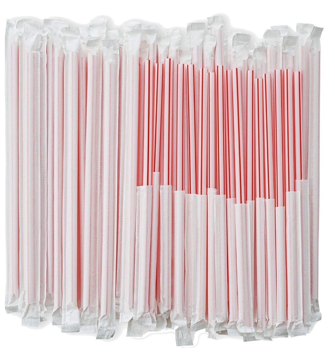 7.75 Inch Striped Straws (500 Count)