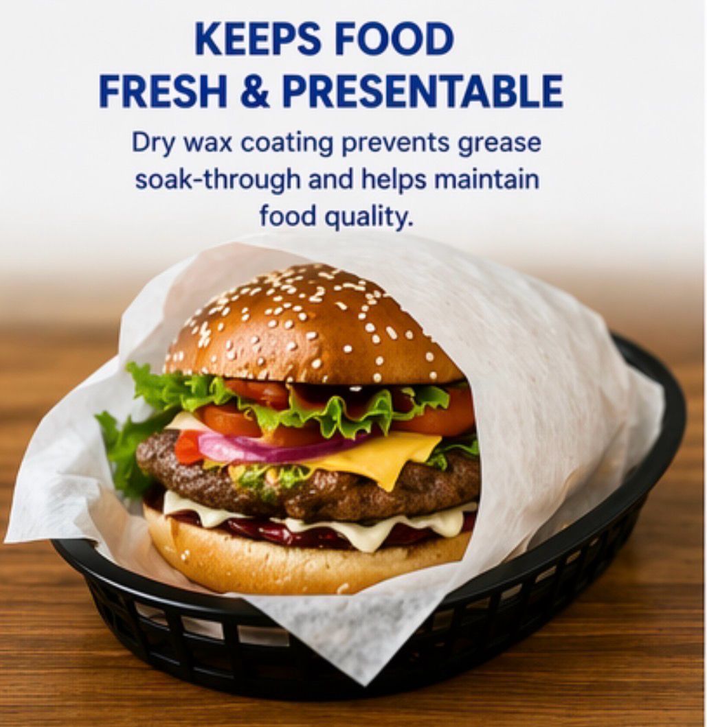 Deli Paper – Senior Size Interfolded Dry Waxed Paper (6000 Sheets Total)