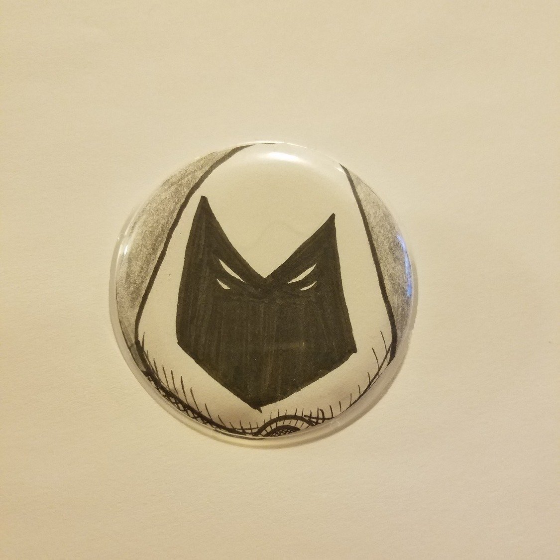 Raven Button (Requires Shipping)