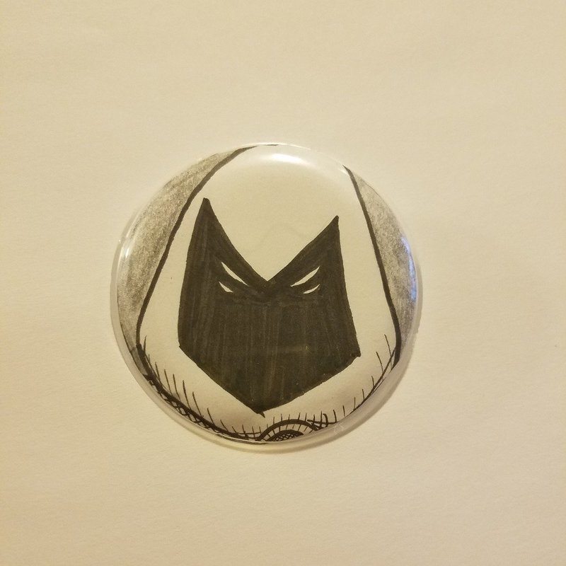 Raven Button (Requires Shipping)