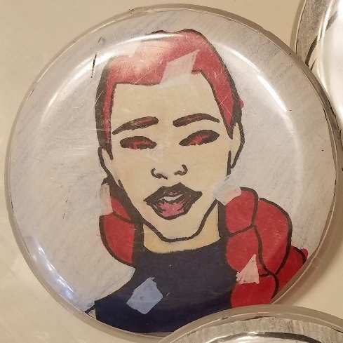 Lily Button (Requires Shipping)