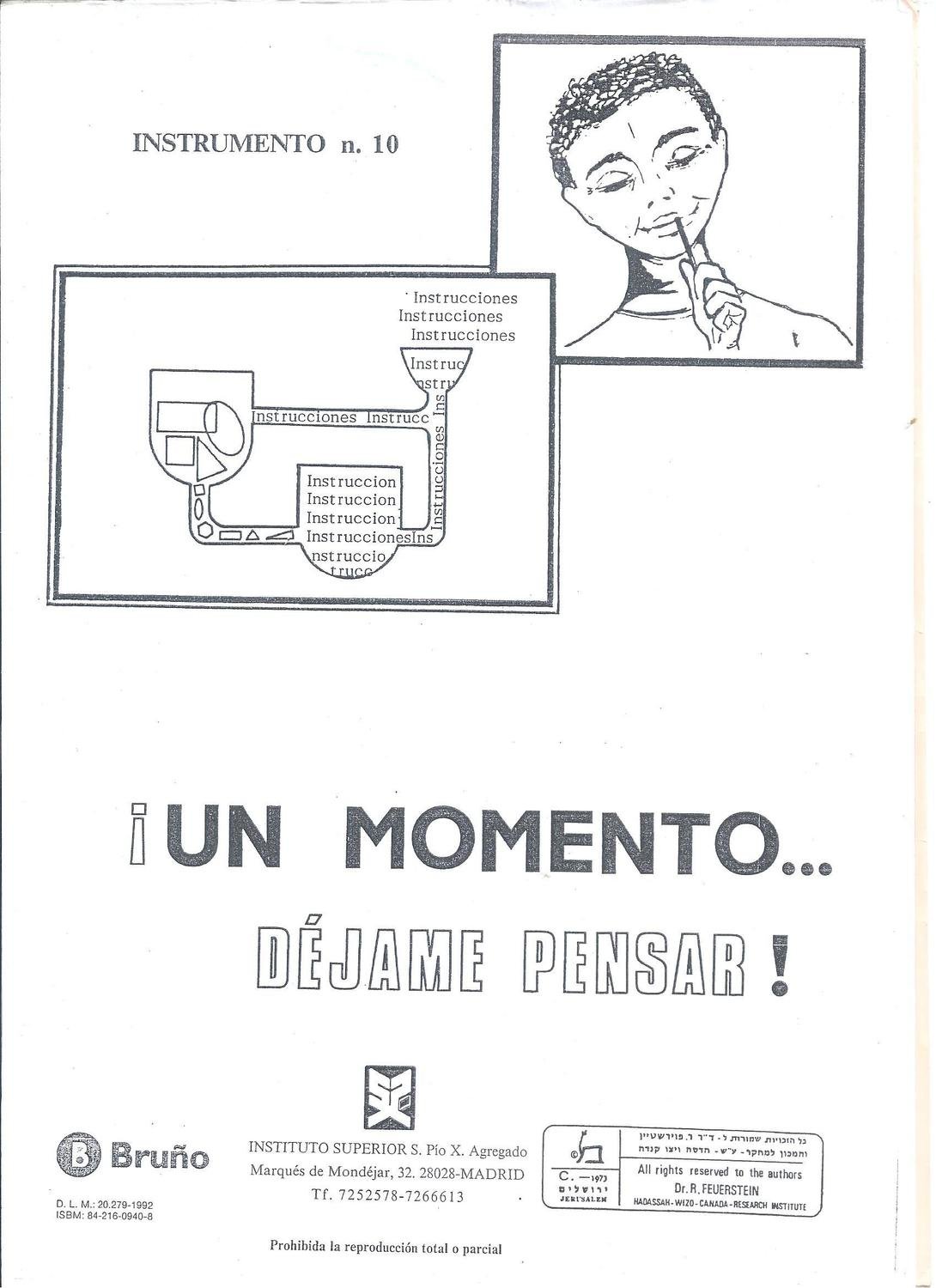 10 INSTRUCCIONES