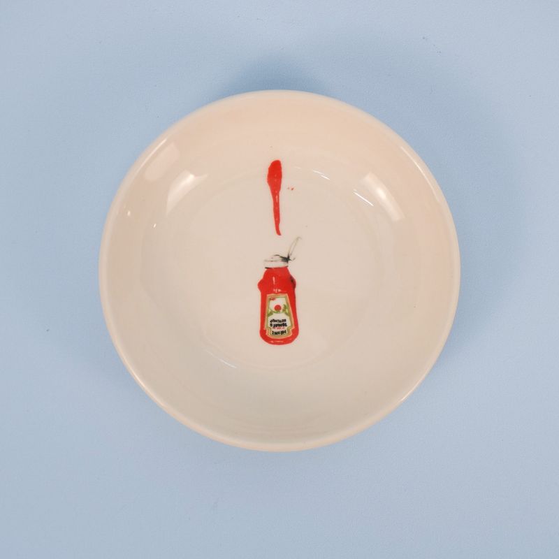 Girl Dinner Ramekin - Ketchup