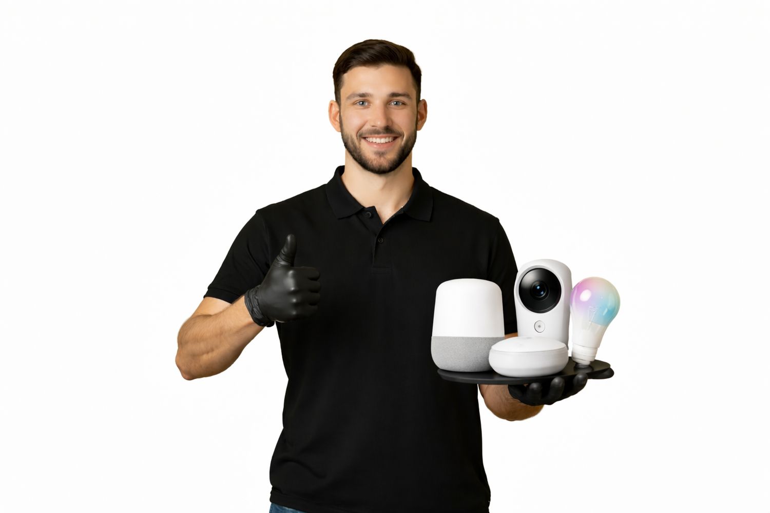 Smart Home Security Device Setup