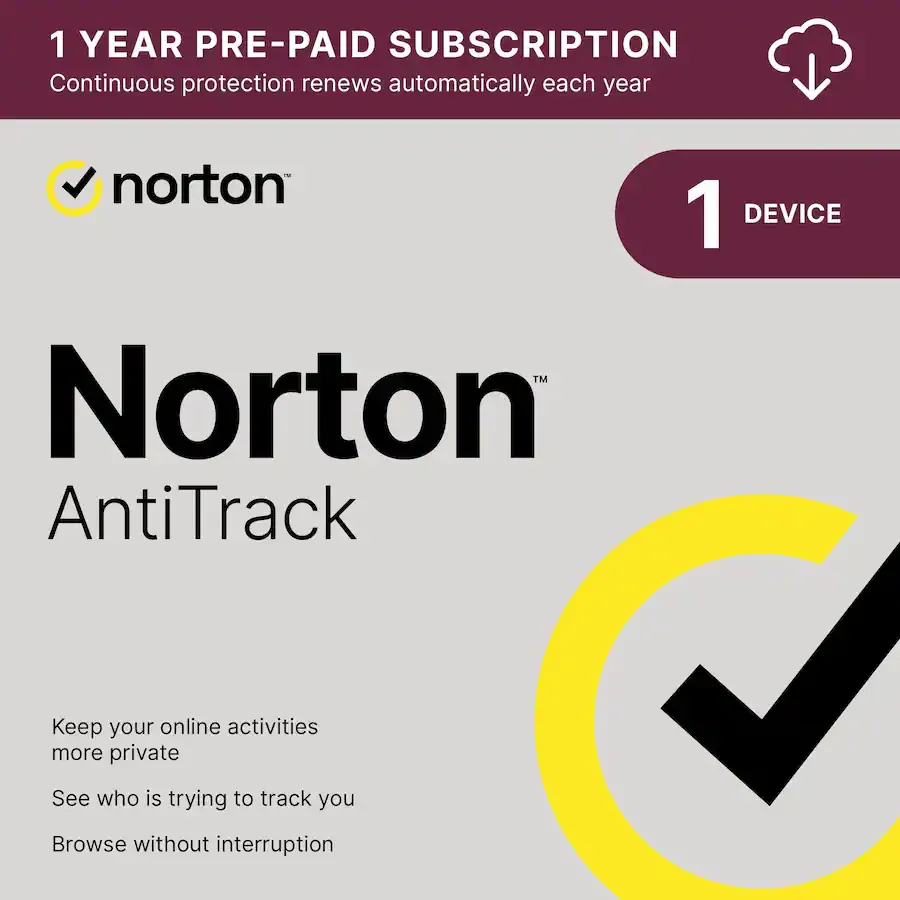 Norton AntiTrack – Online Privacy &amp; Tracker Blocking