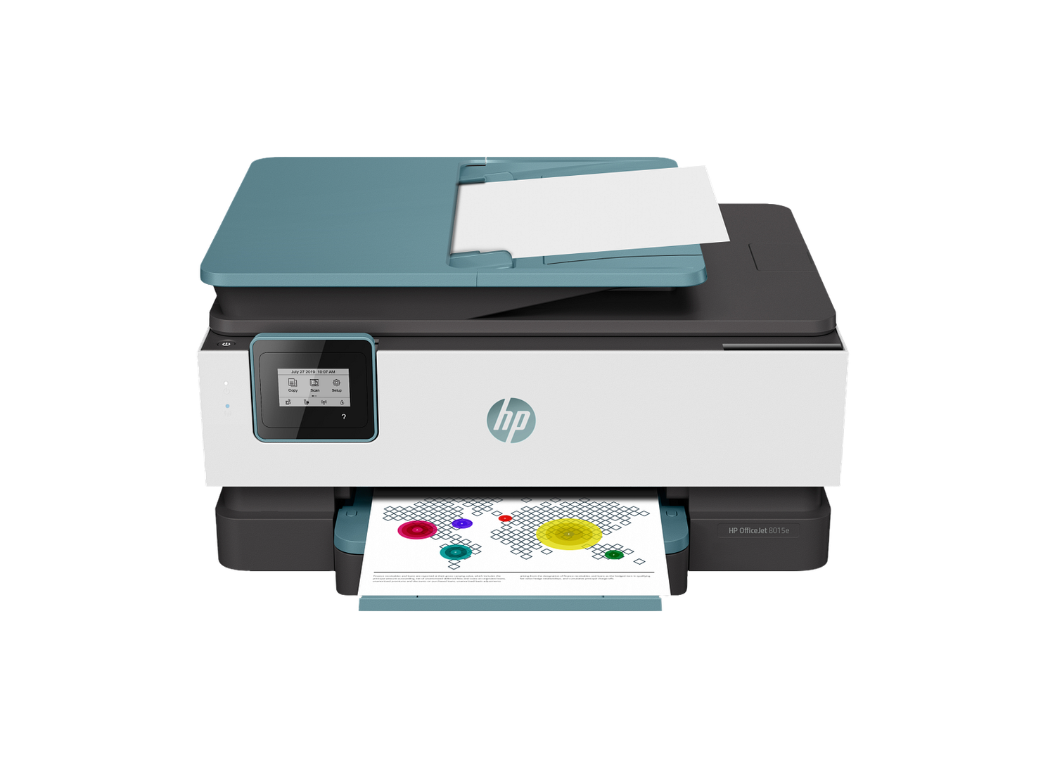 HP OfficeJet 8015e Wireless All-in-One Printer – AI‑Enabled, Color