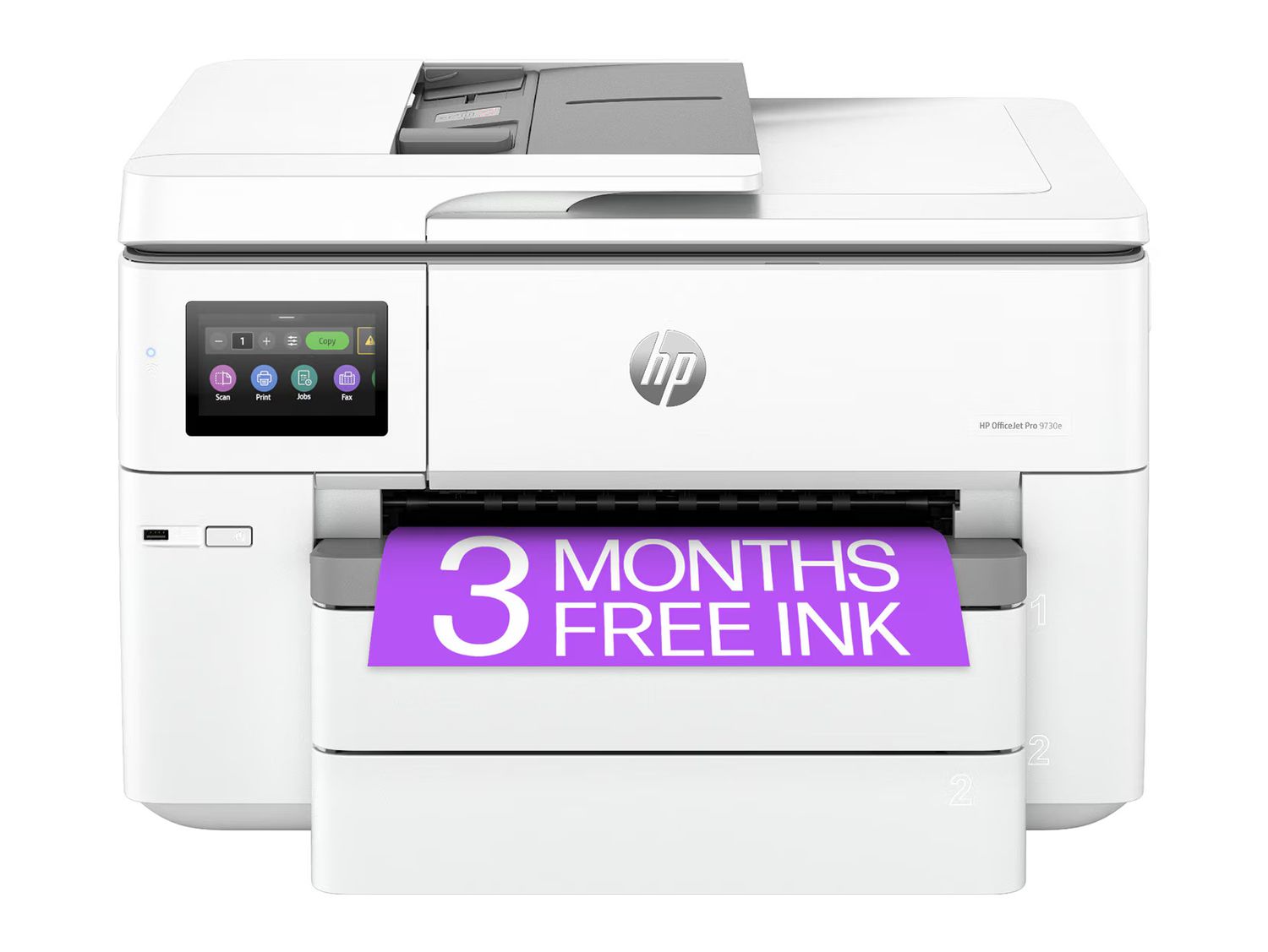 HP OfficeJet 9730e Wireless All-in-One Printer – AI‑Enabled, Color