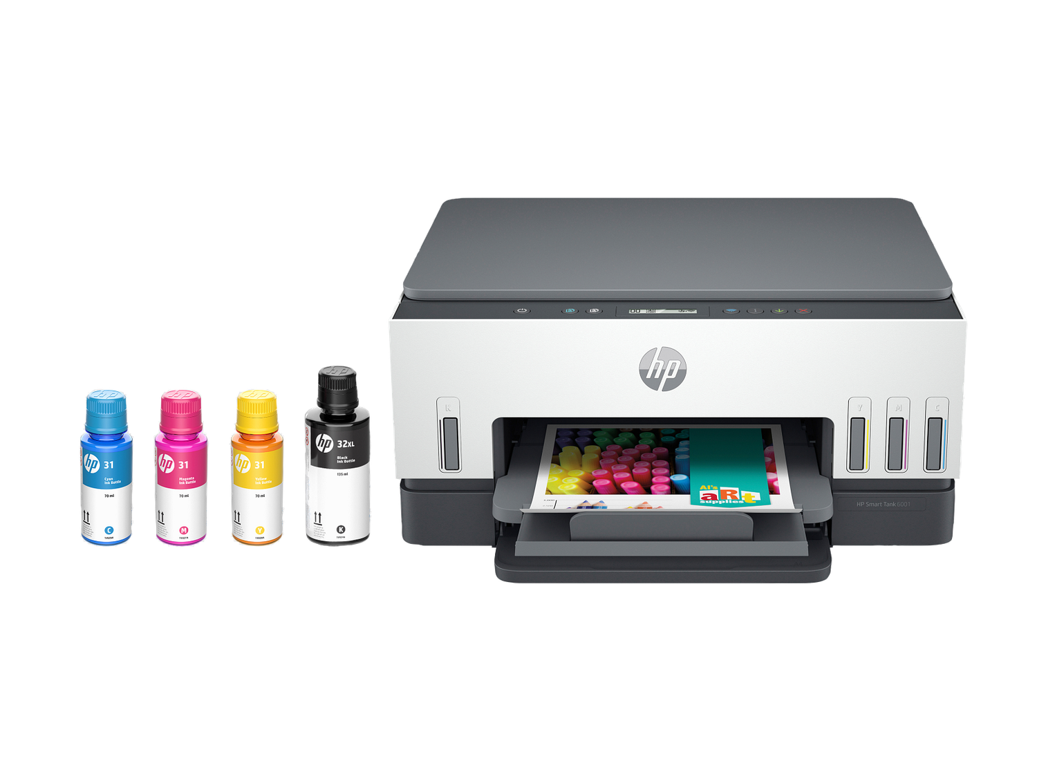 HP Smart Tank 6001 Wireless Ink Tank Printer – AI‑Enabled, Color