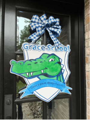 Grace School Door Hanger