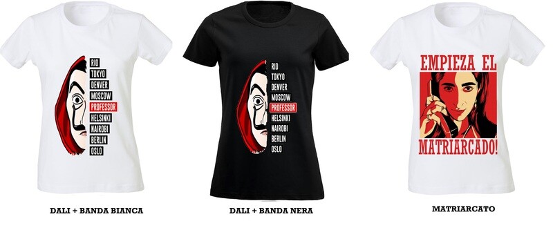 T-shirt la casa de papel