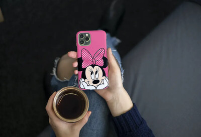 Cartoon Minnie pink