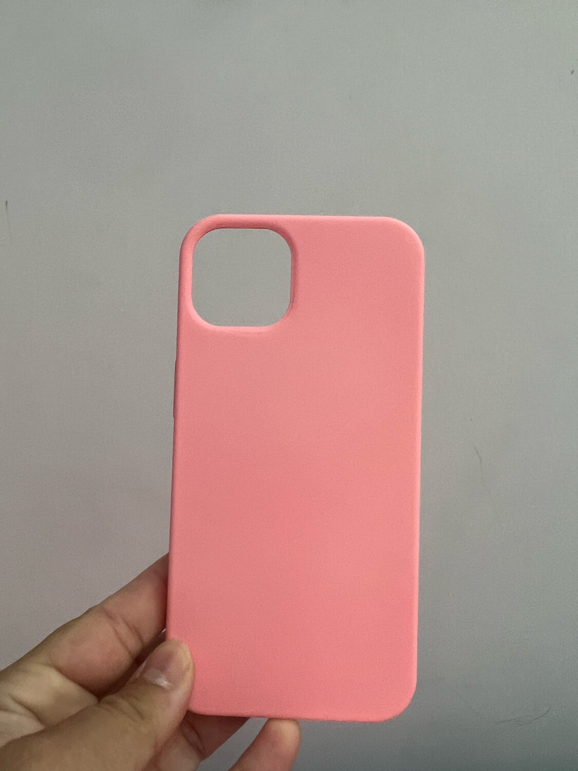 Silicon case rosa forte iPhone 13