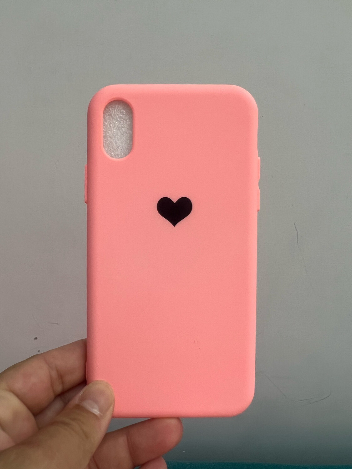 Cover cuore iPhone X