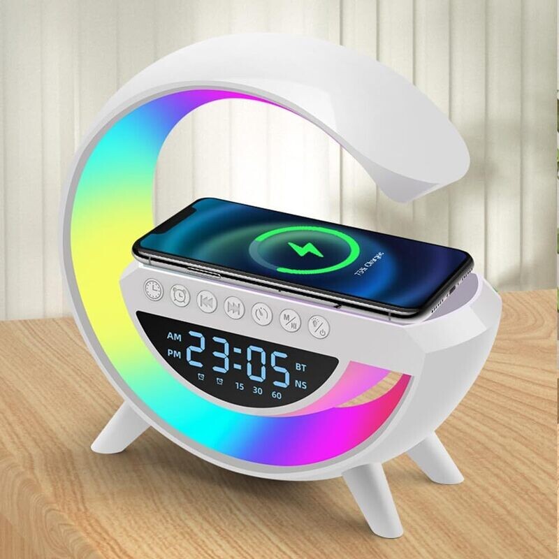 Lampada da tavolo con ricarica wireless