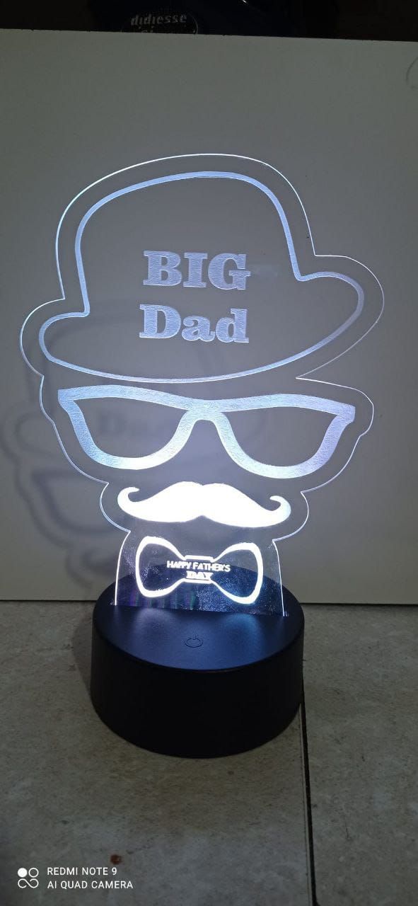 Lampada Led Big Dad festa del papà